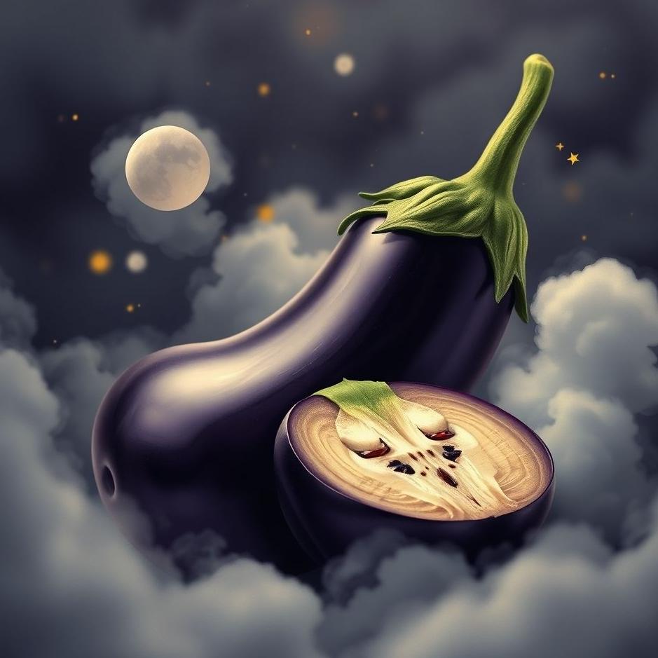 Dream : Black eggplant in a dream