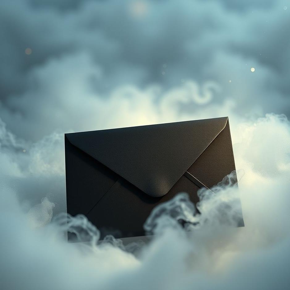 Dream : Black envelope in a dream