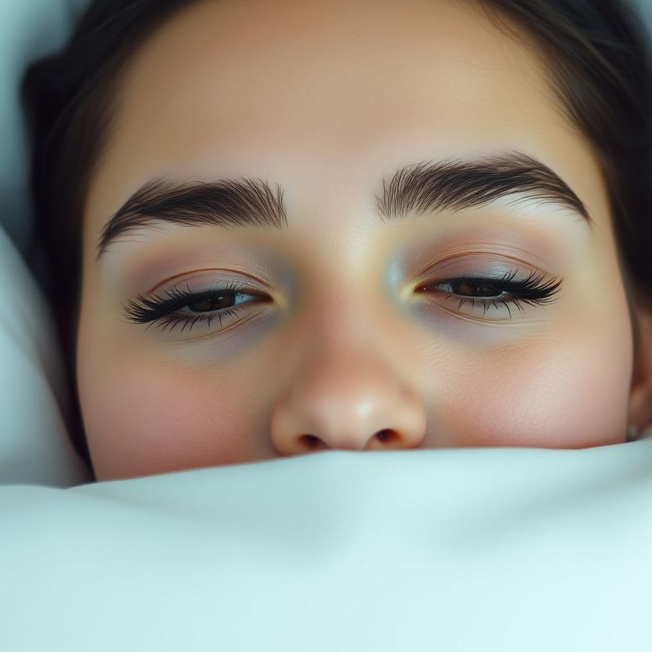 Dream : Black eyebrows in a dream