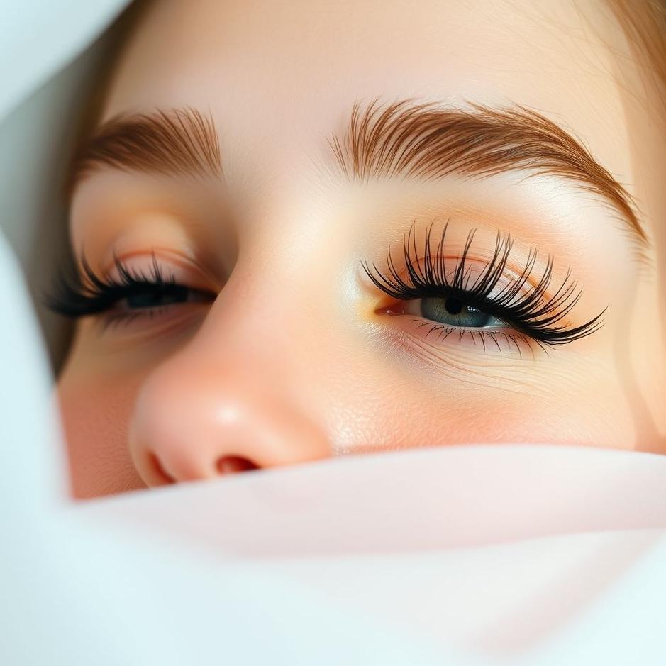 Dream : Black eyelashes in a dream