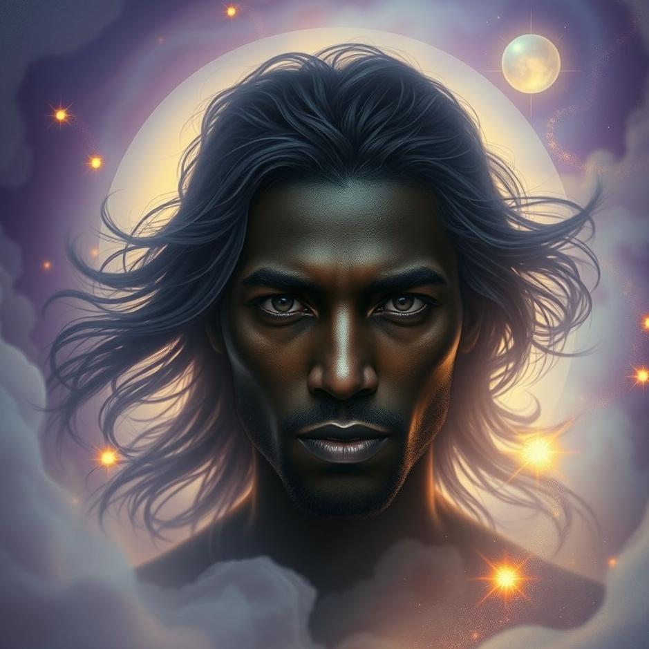 Dream : Black-faced man in a dream