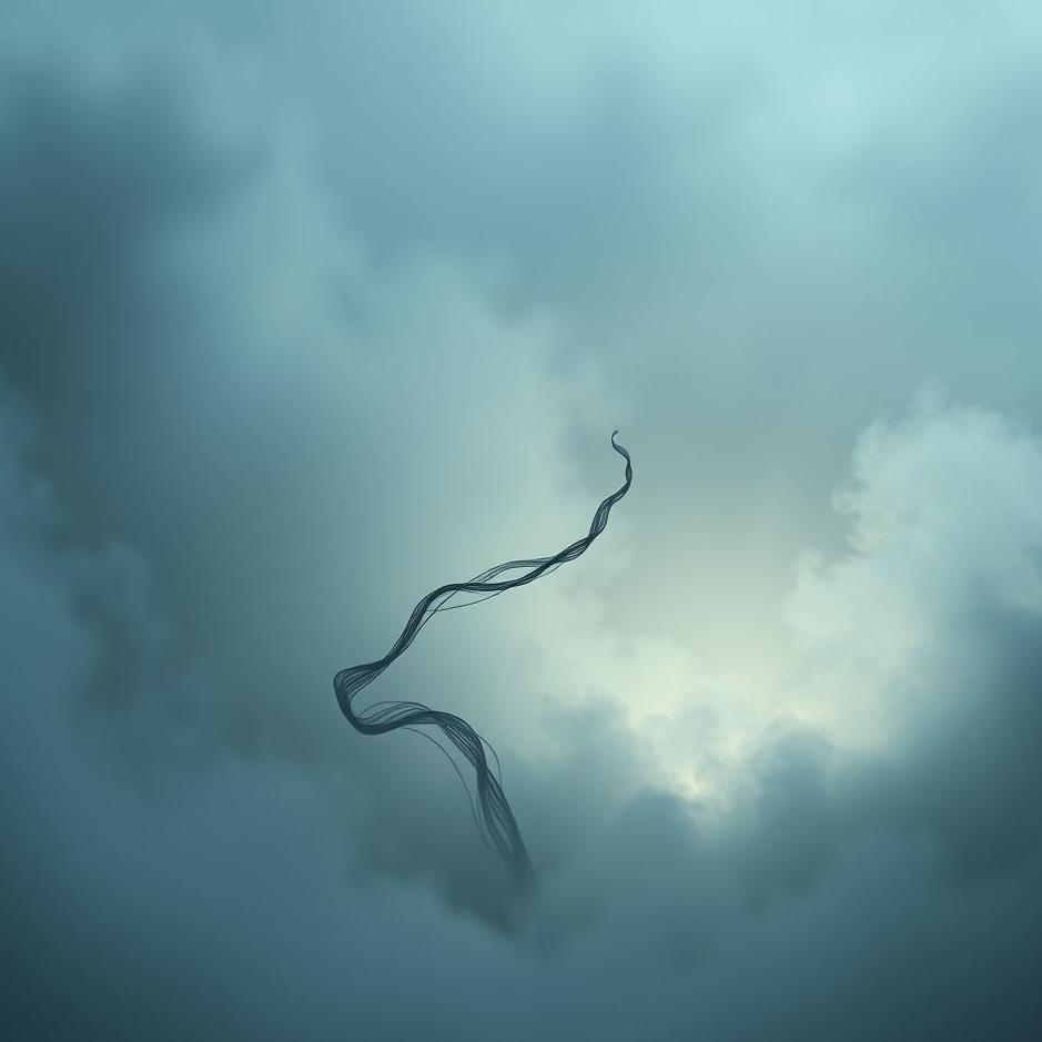 Dream : Black fiber in a dream