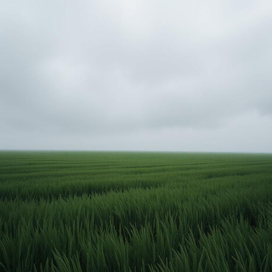 Dream : Black field in a dream