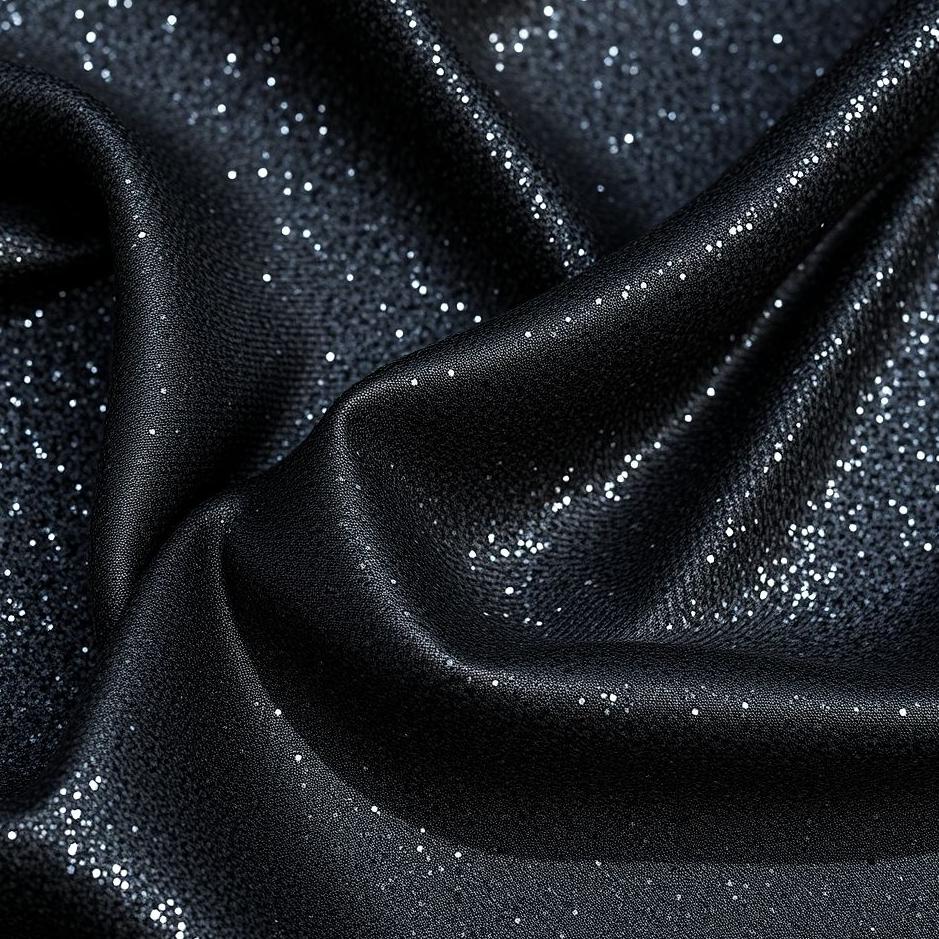 Dream : Black glitter fabric in a dream