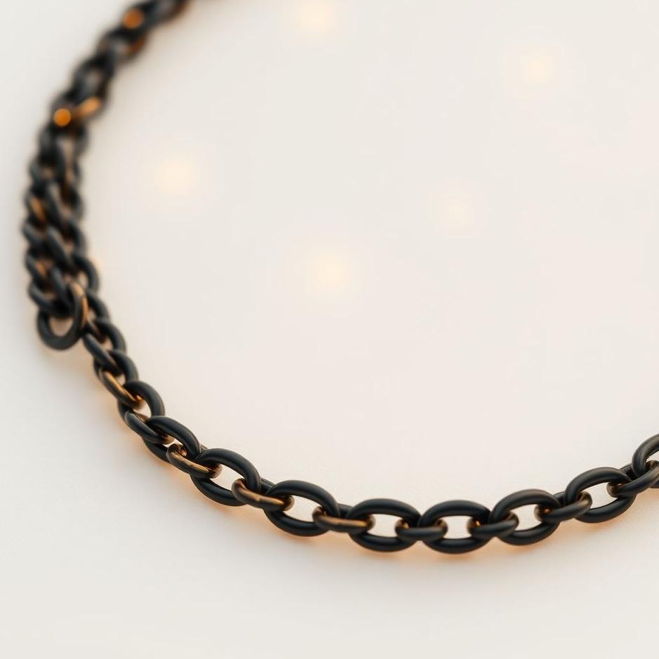 Dream : Black gold chain in a dream