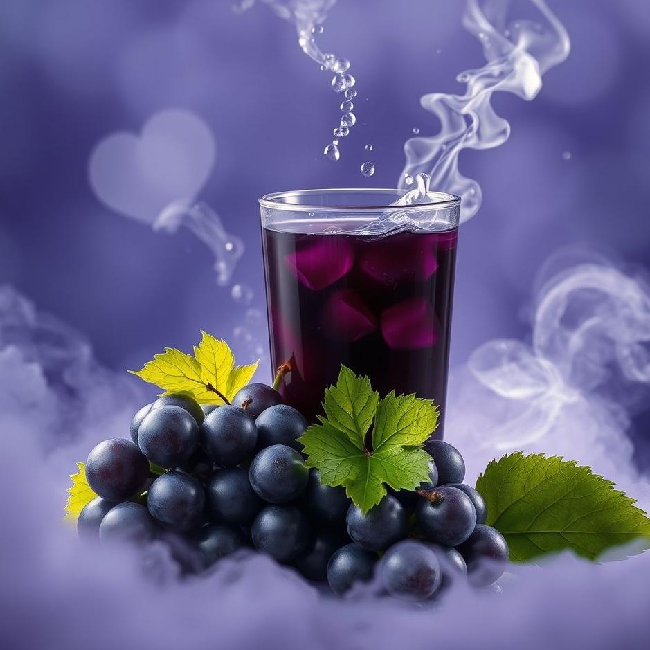 Dream : Black grape juice in a dream
