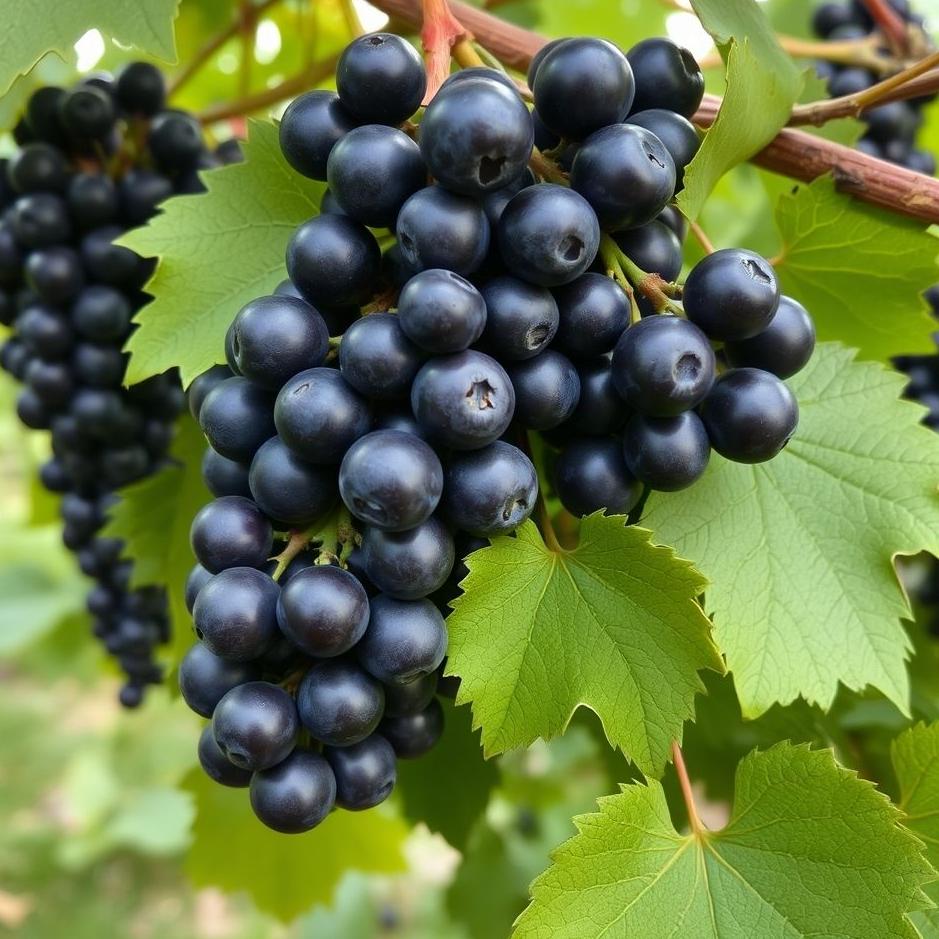 Dream : Black grapes from the dream