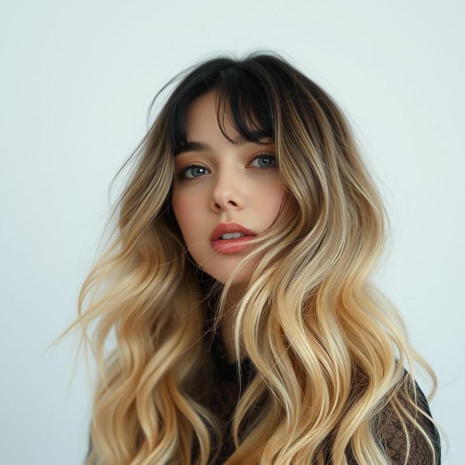 Dream : Black hair blonde in a dream