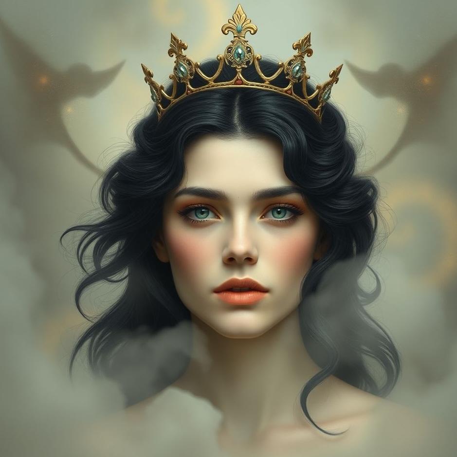 Dream : Black hair crown in a dream