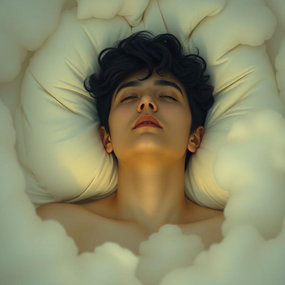 Dream : Black-haired man in a dream
