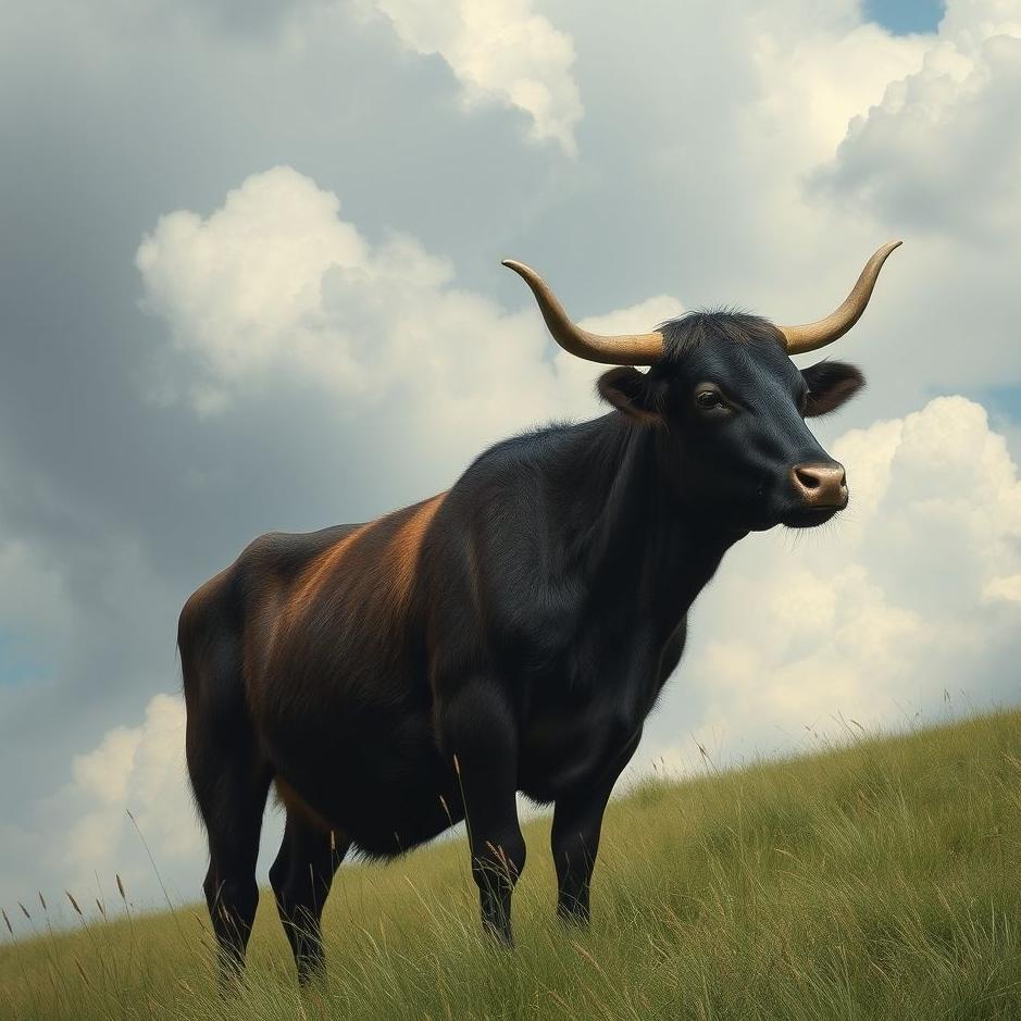 Dream : Black heifer in a dream