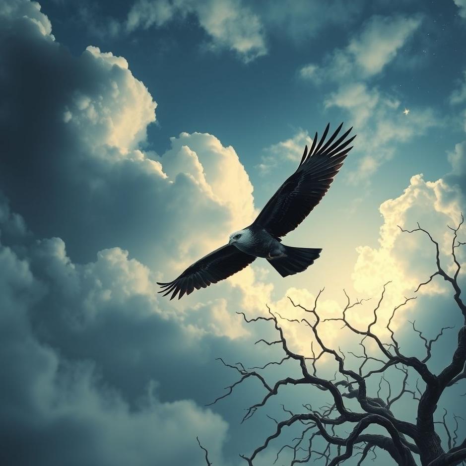 Dream : Black kite in a dream