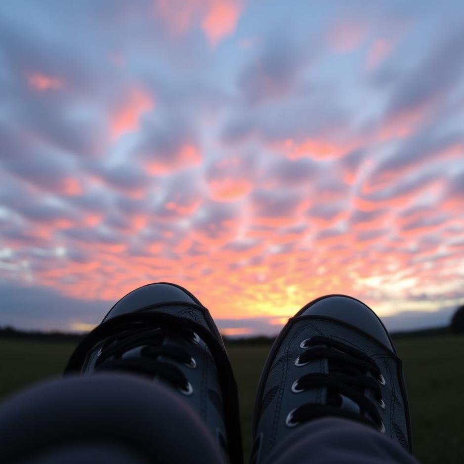 Dream : Black laces in a dream