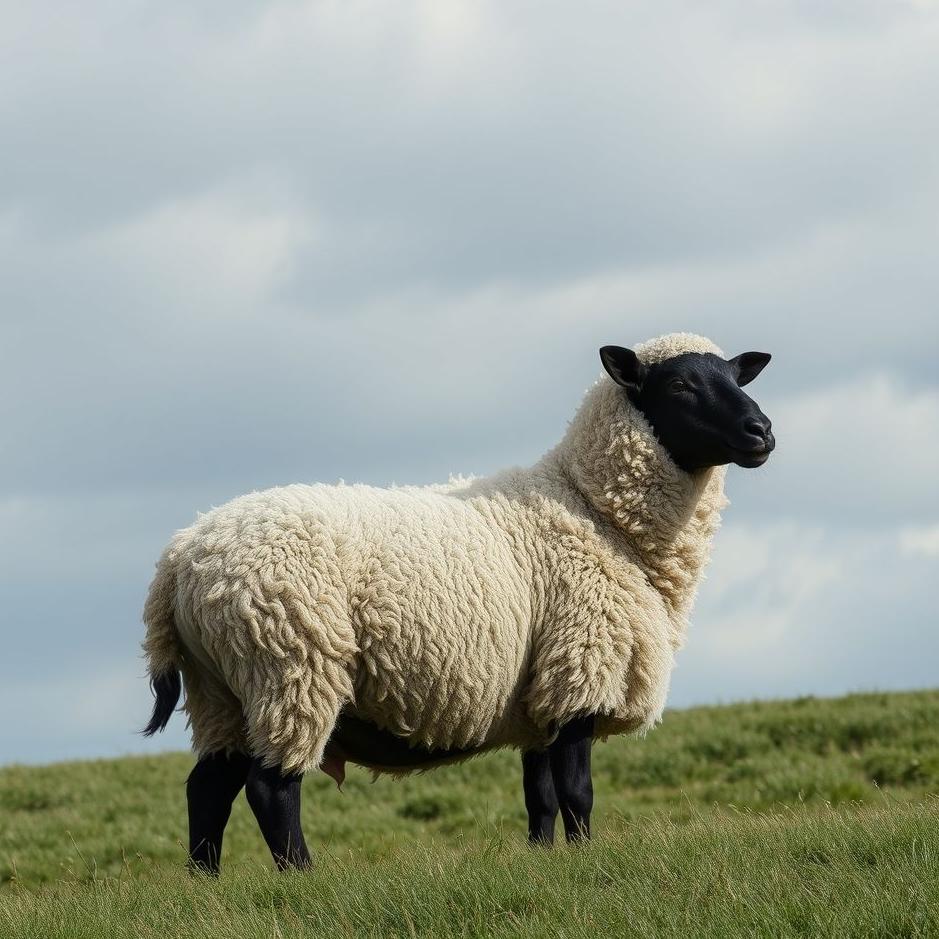 Dream : Black lambskin in a dream