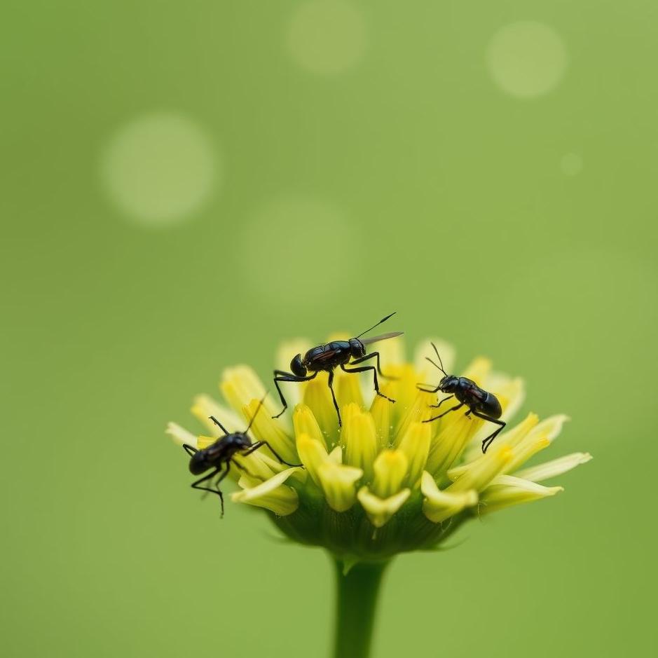 Dream : Black little insects in a dream