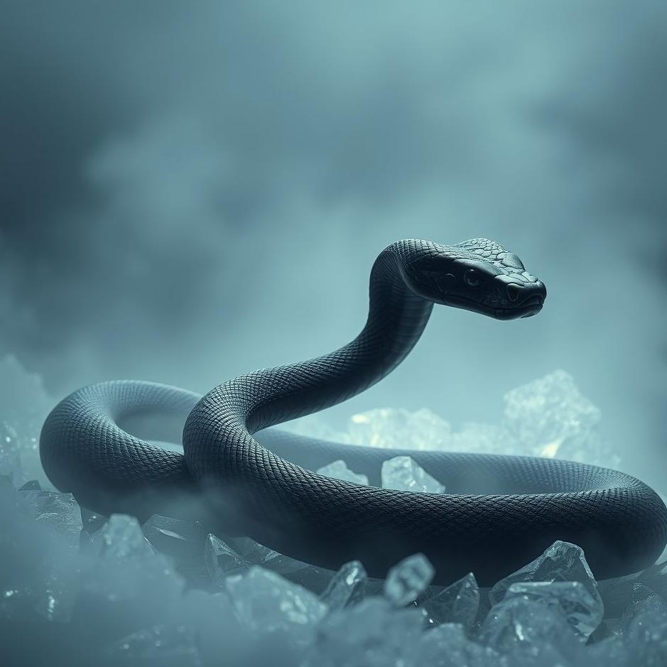 Dream : Black mamba in a dream