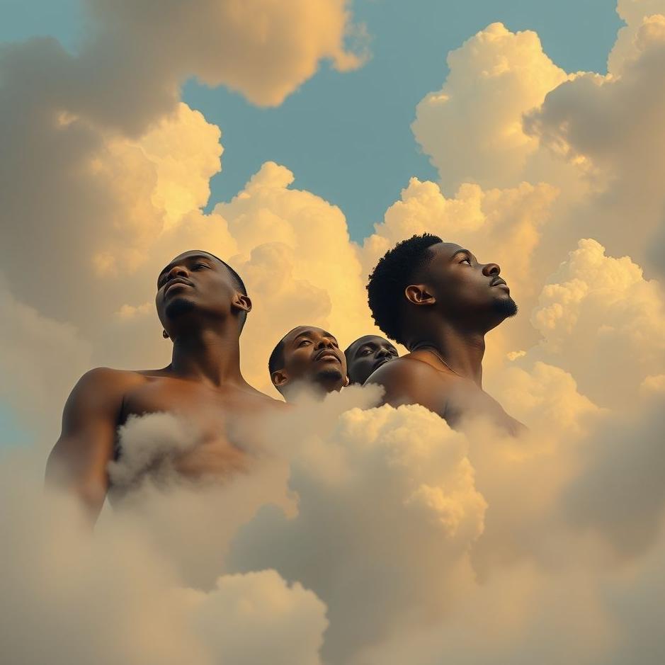 Dream : Black men in a dream