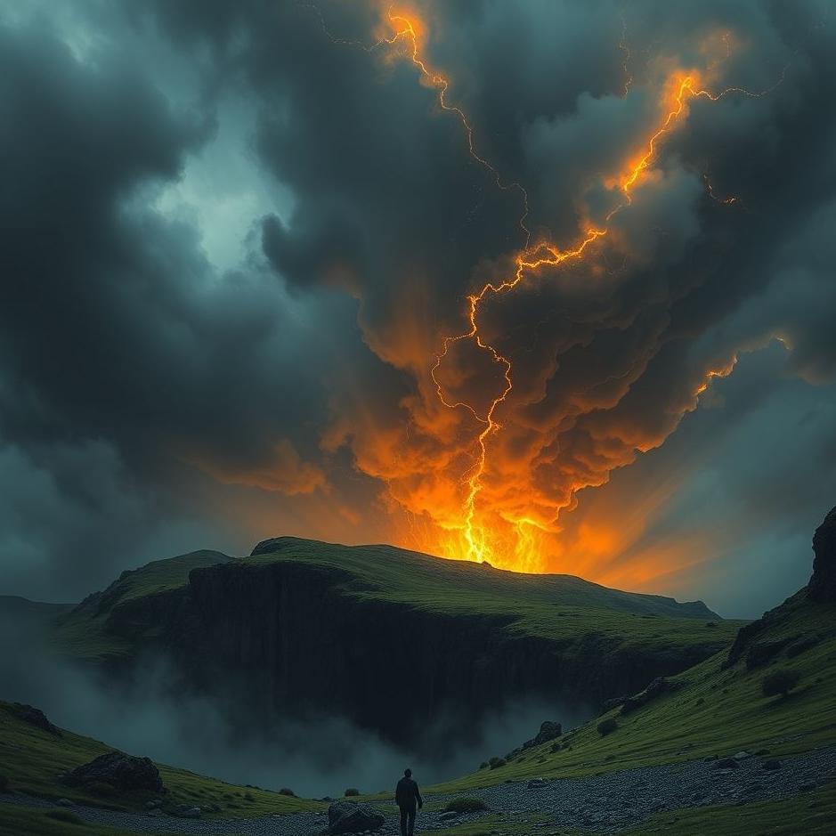 Dream : Black mine in a dream