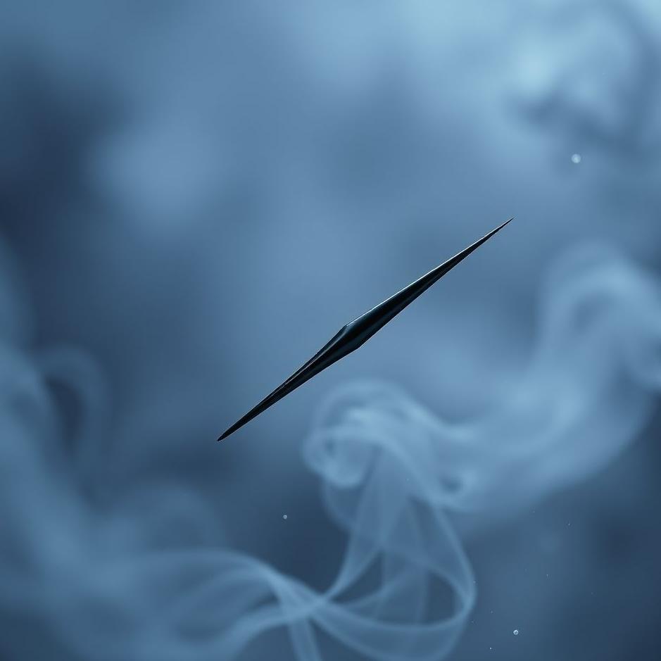 Dream : Black needle in a dream