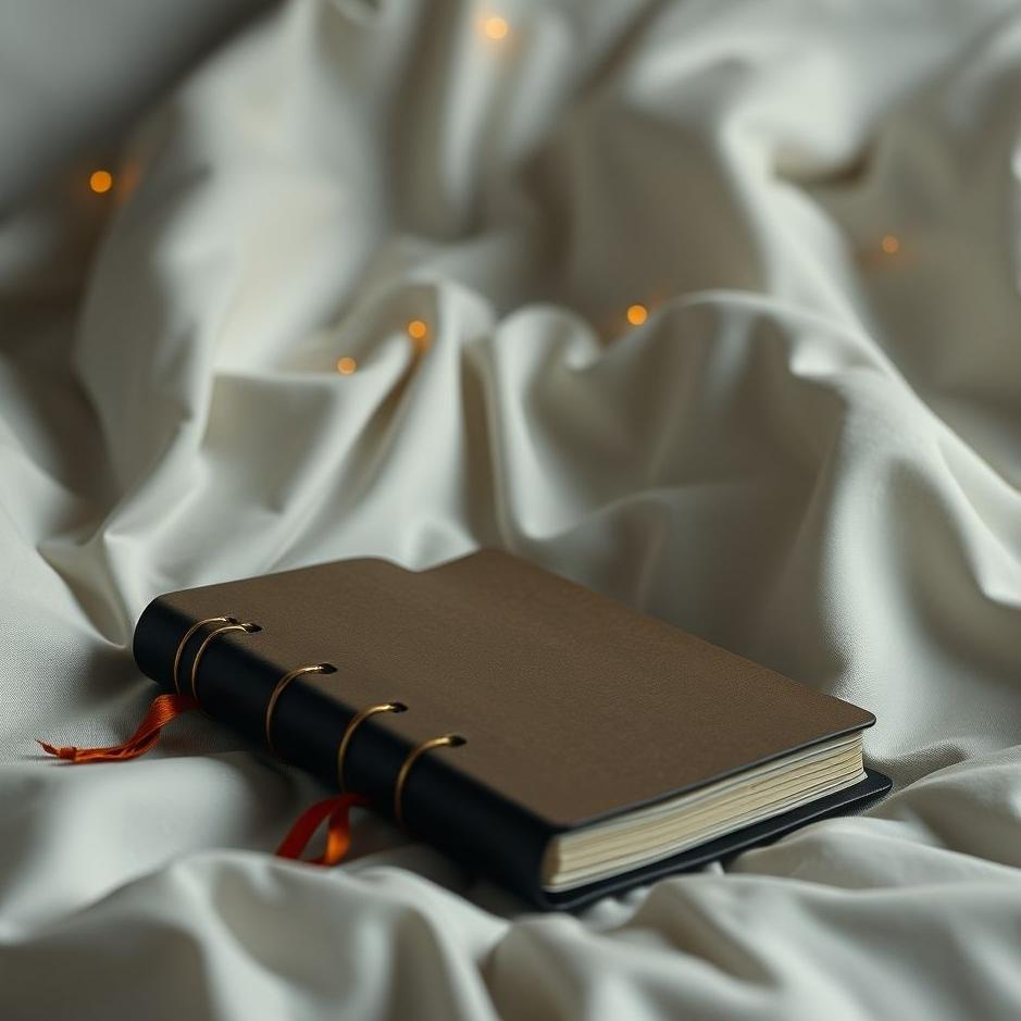 Dream : Black notebook in a dream