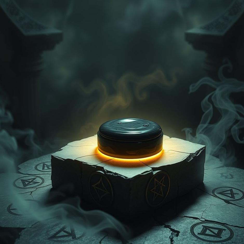 Dream : Black ointment in a dream