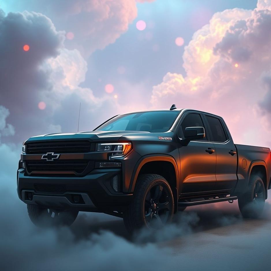 Dream : Black pickup in a dream