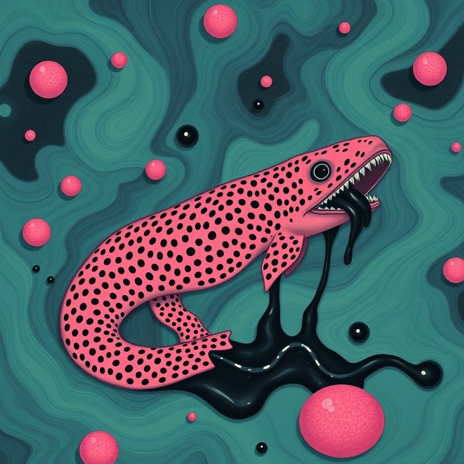 Dream : Black pus flowing in a dream