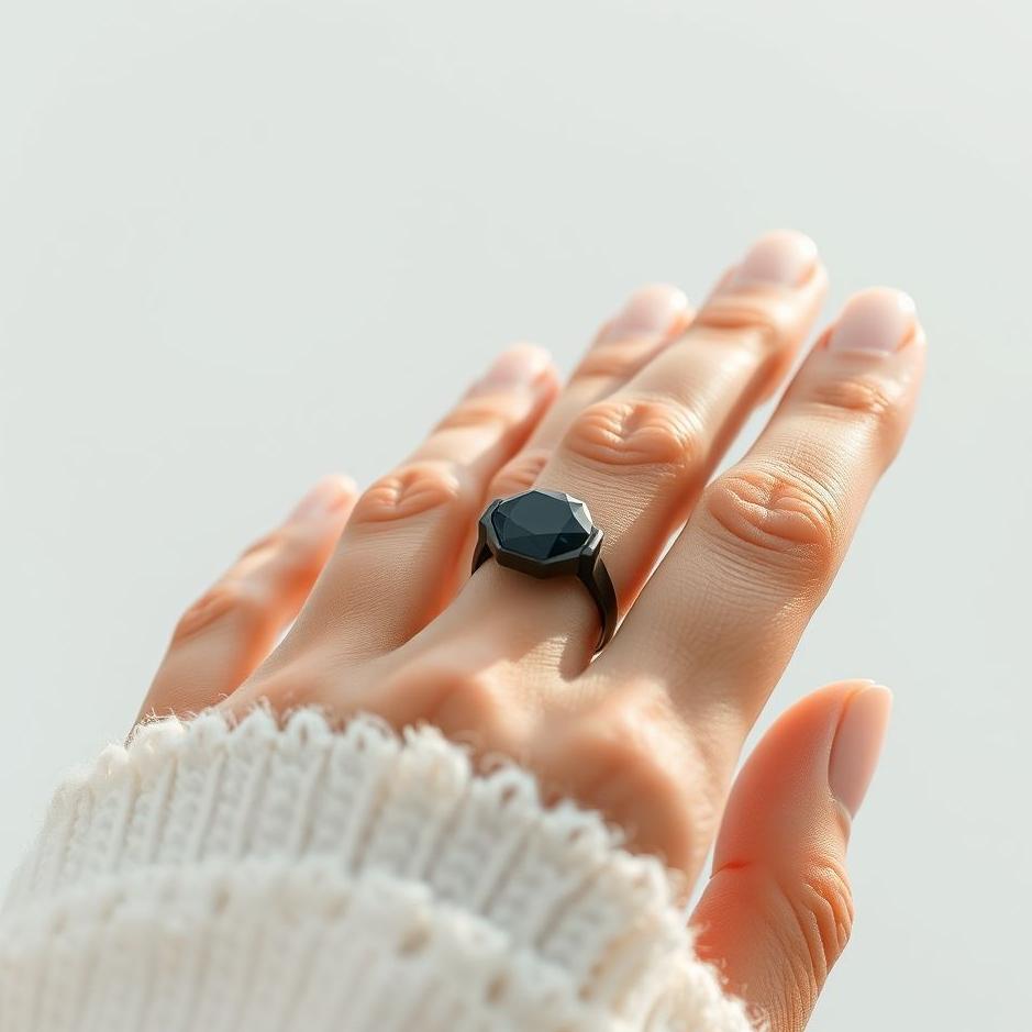 Dream : Black ring on your finger in a dream