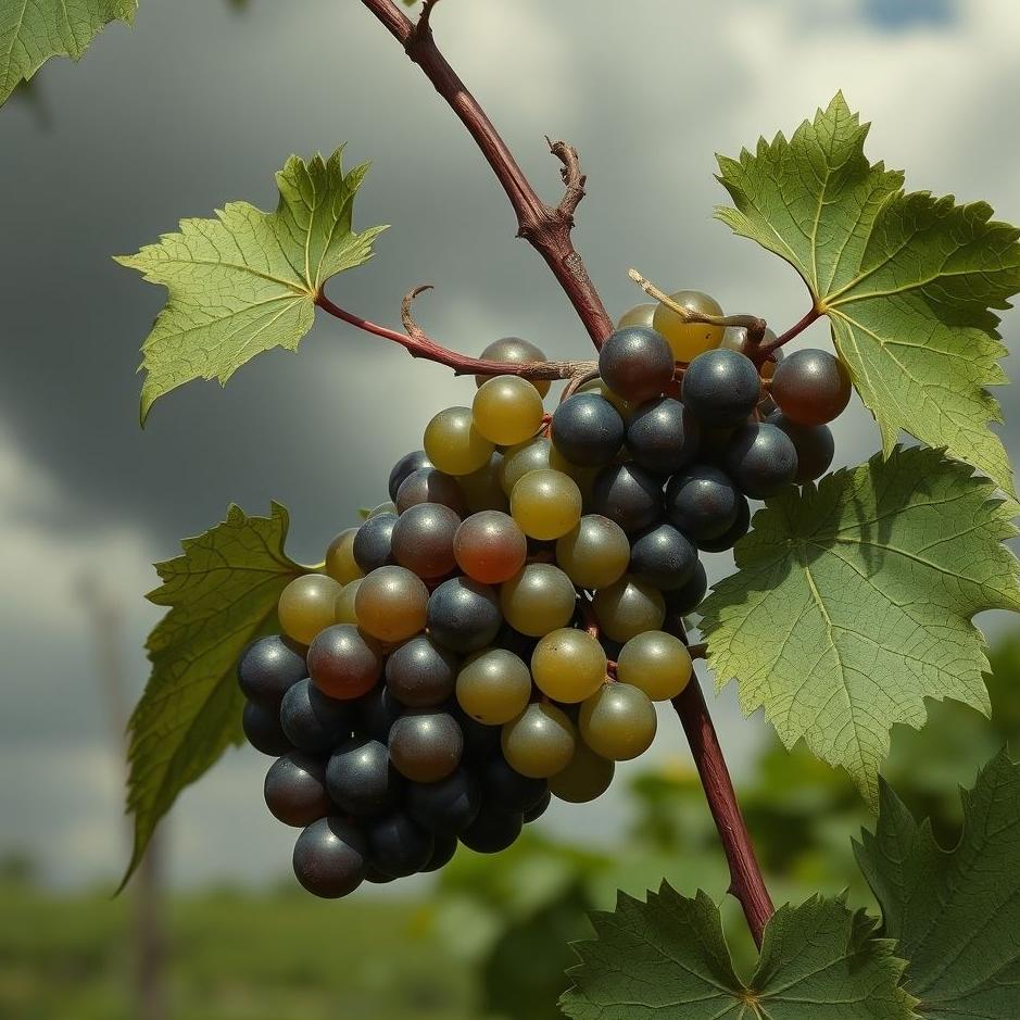 Dream : Black sour grapes in a dream