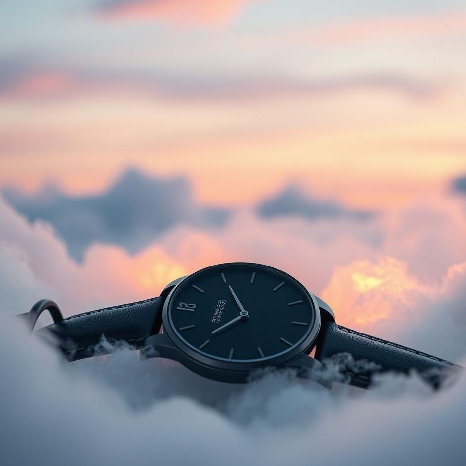 Dream : Black strap watch in a dream