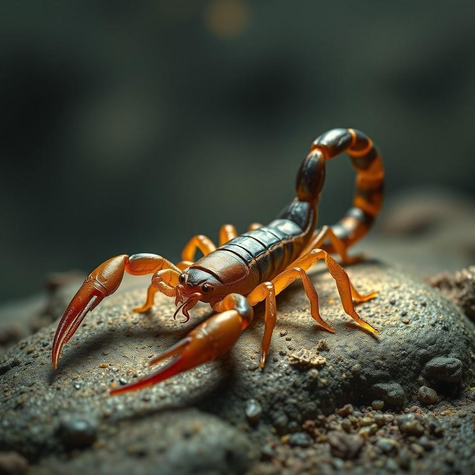 Dream : Black-tailed scorpion in a dream