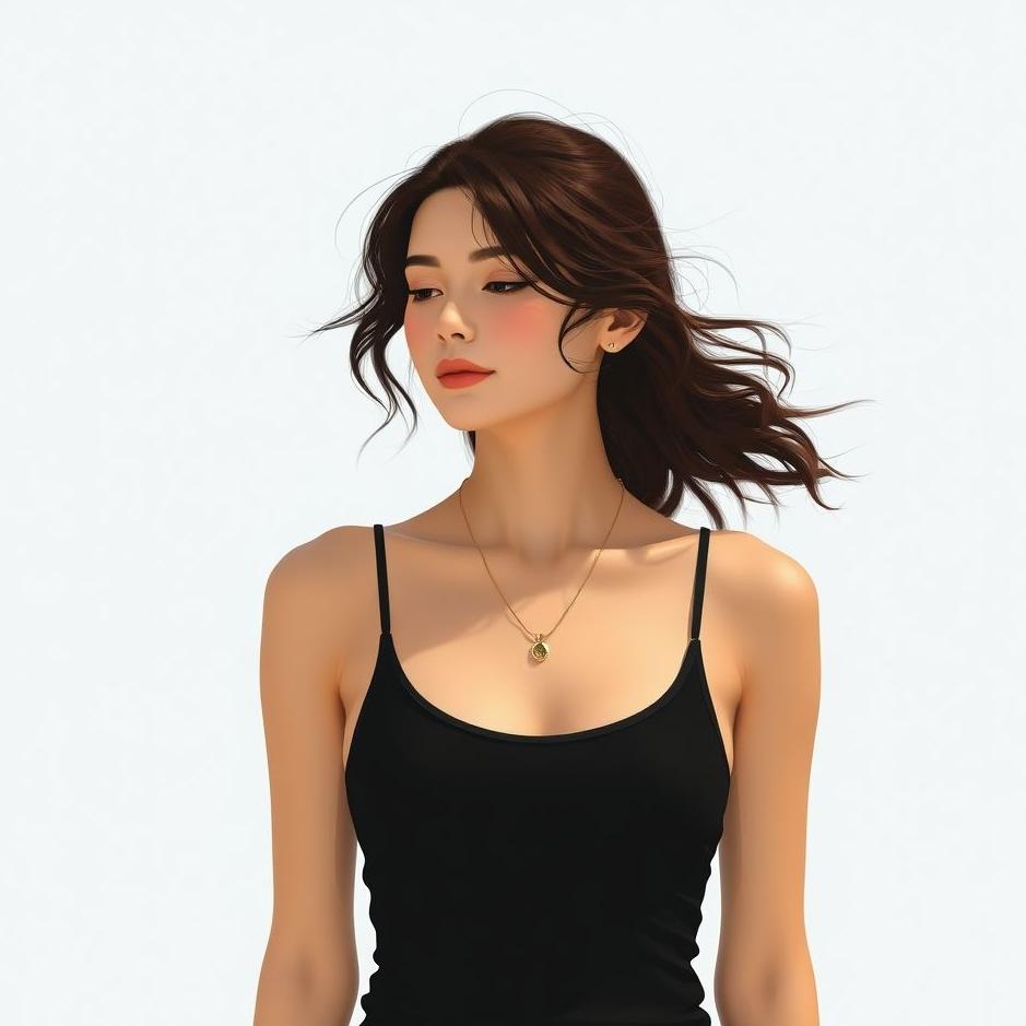 Dream : Black tank top as a gift in a dream