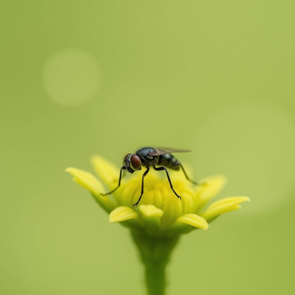 Dream : Black tiny insect in a dream