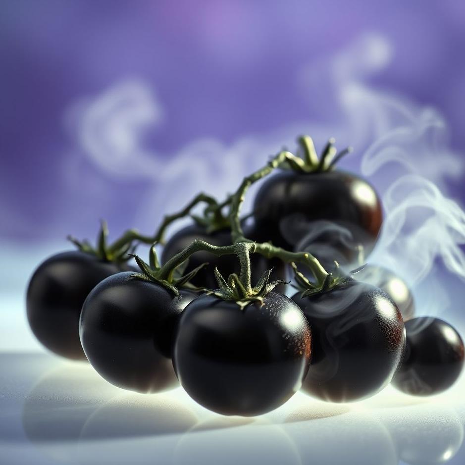 Dream : Black tomatoes in a dream