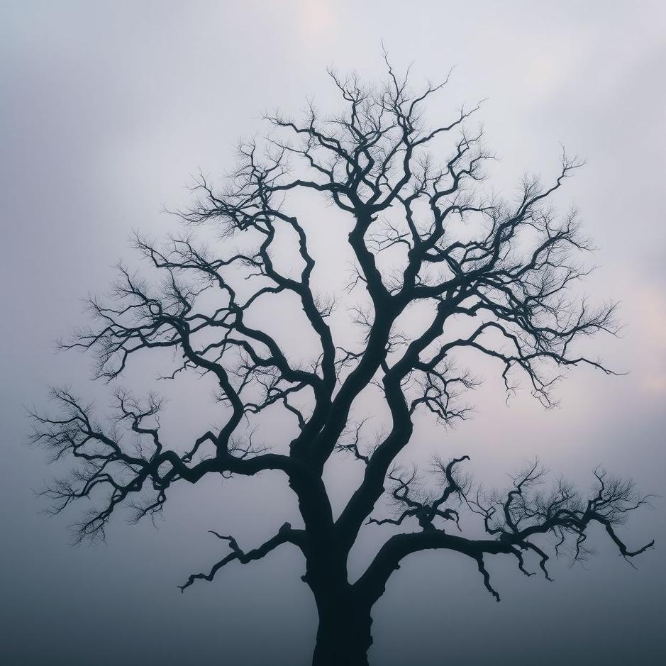 Dream : Black tree in a dream