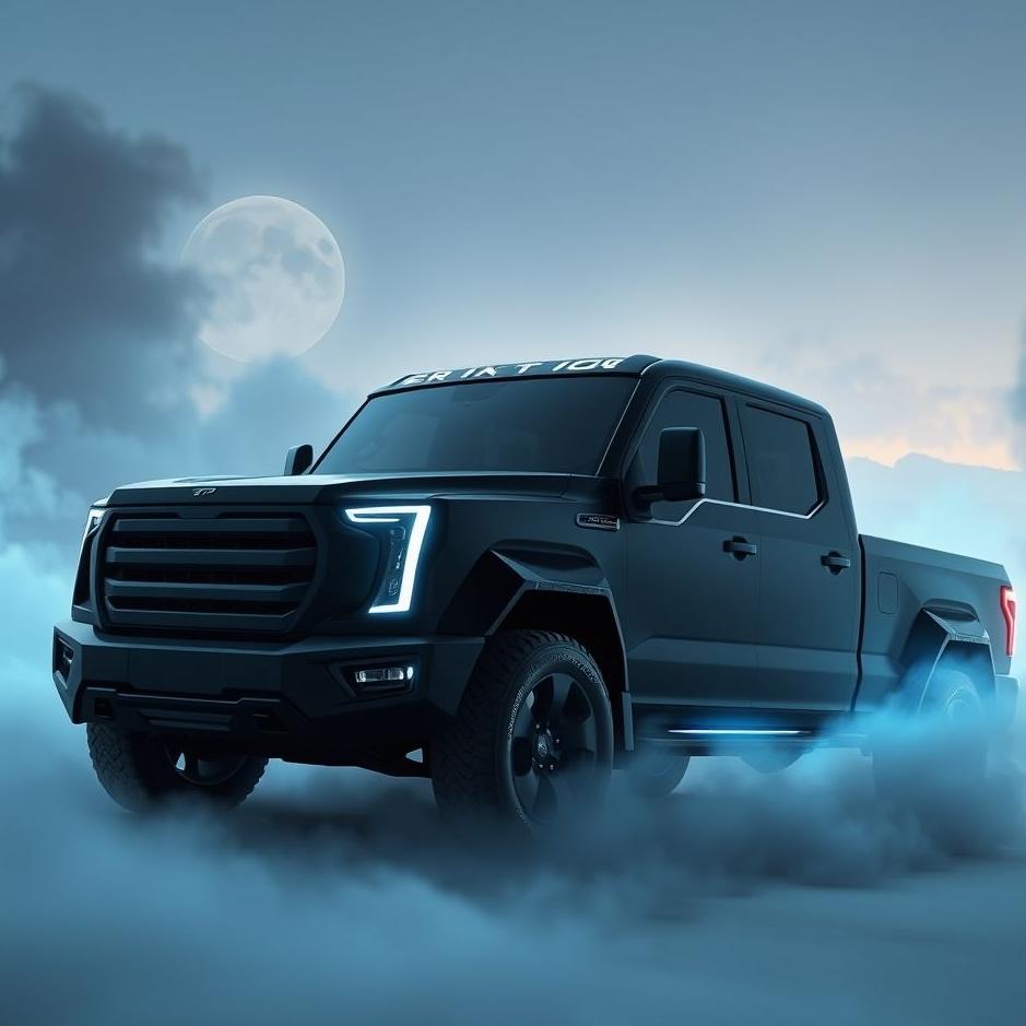 Dream : Black truck in a dream