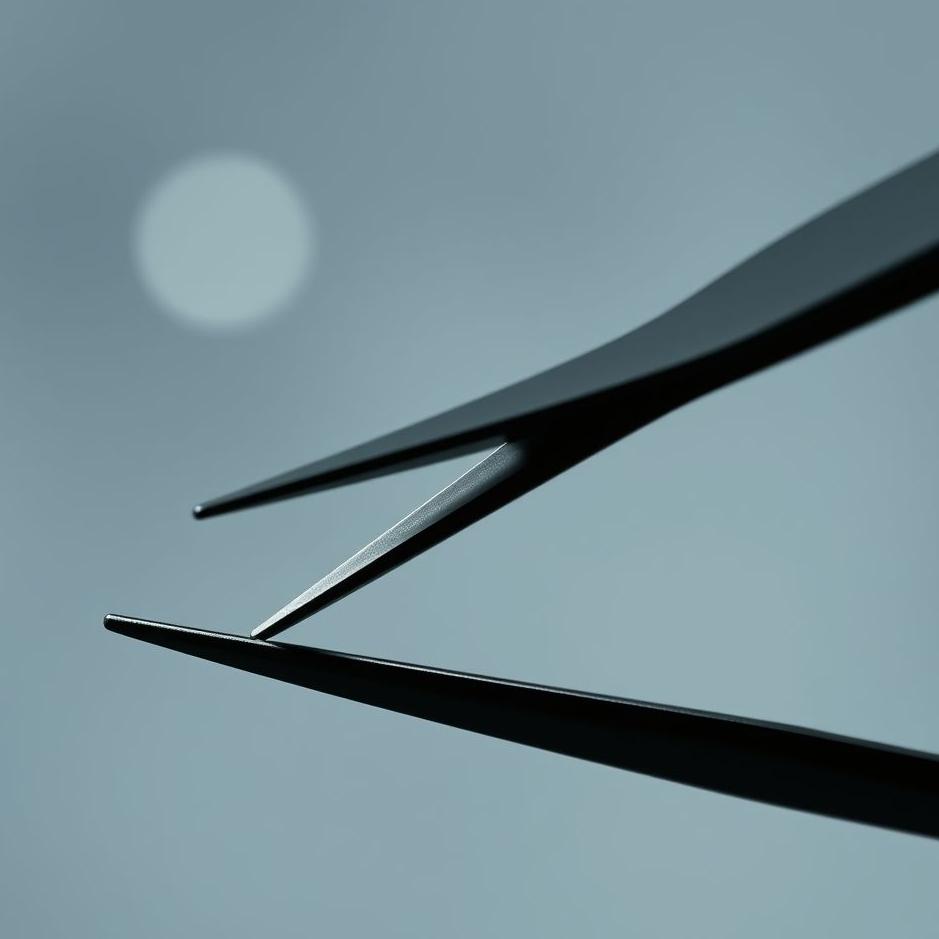 Dream : Black tweezers in a dream