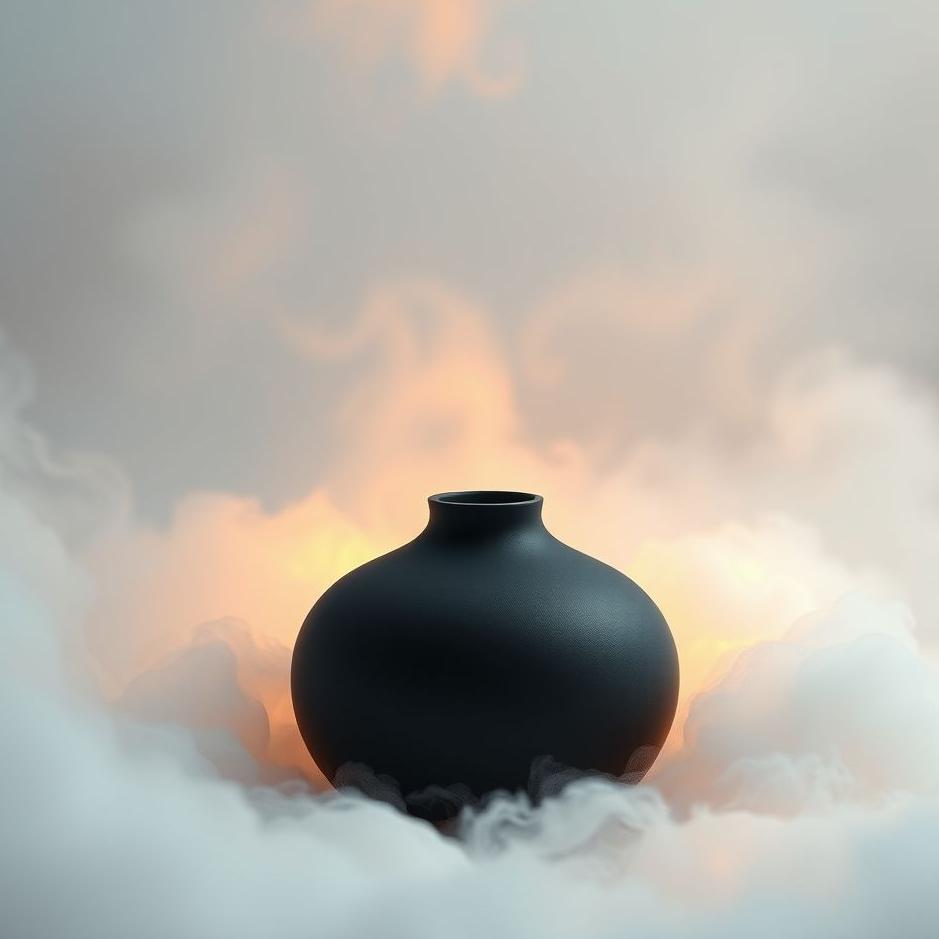 Dream : Black vase in a dream