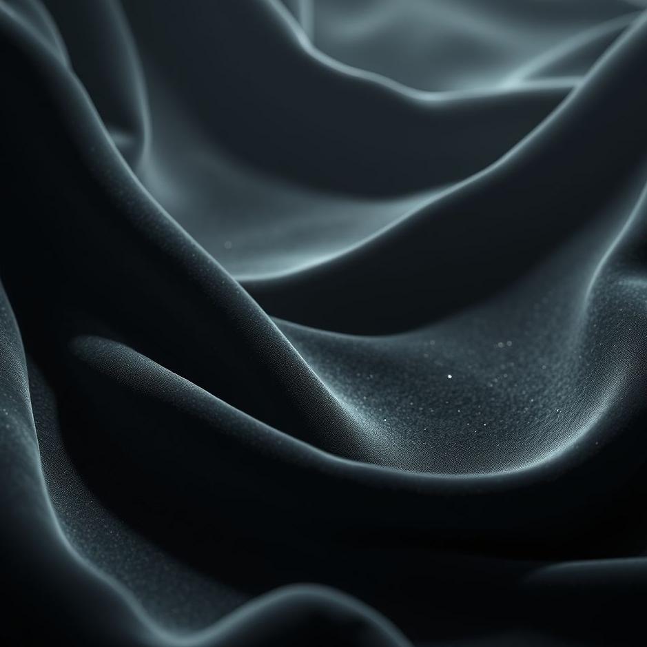 Dream : Black velvet fabric in a dream