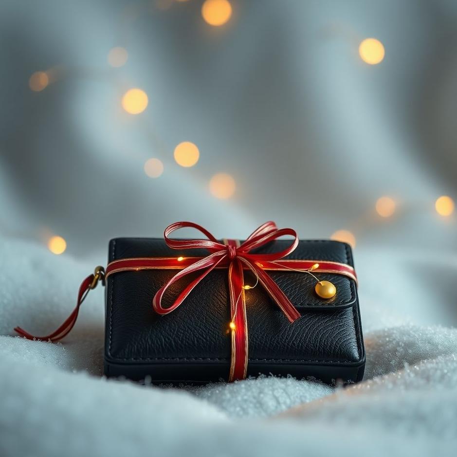 Dream : Black wallet as a gift in a dream