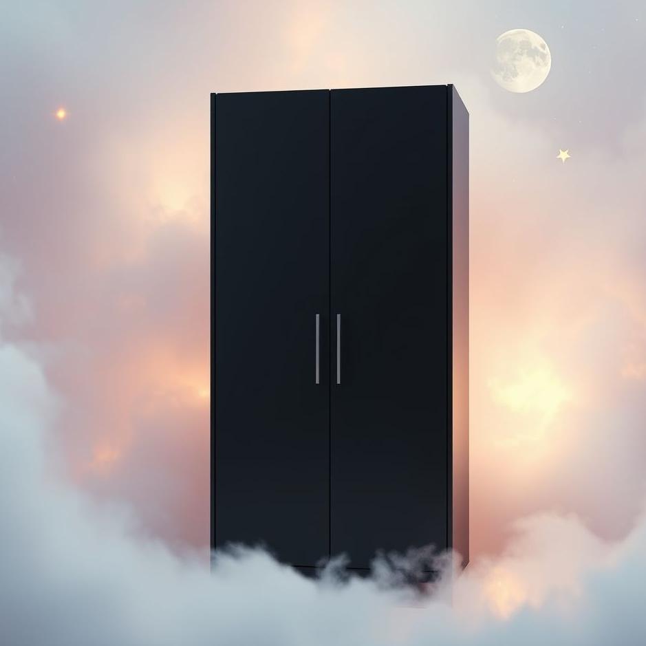 Dream : Black wardrobe in a dream