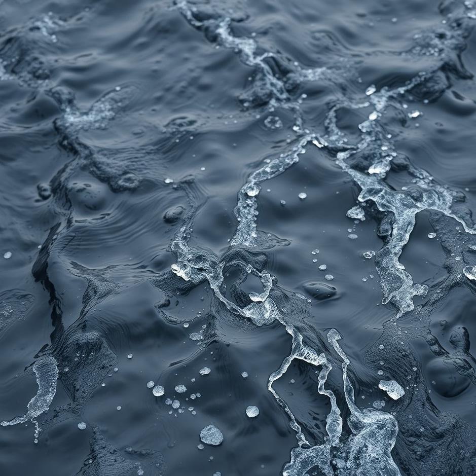 Dream : Black water flowing in a dream