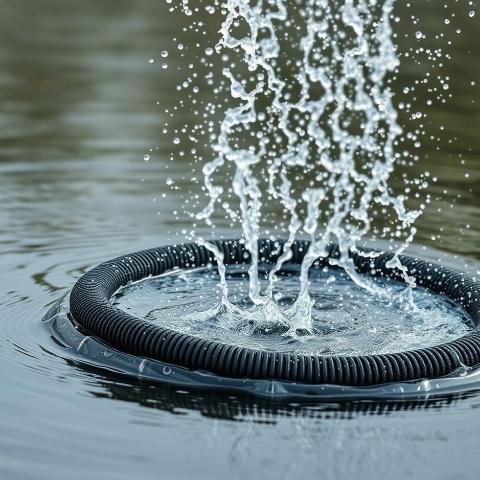 Dream : Black water hose in a dream