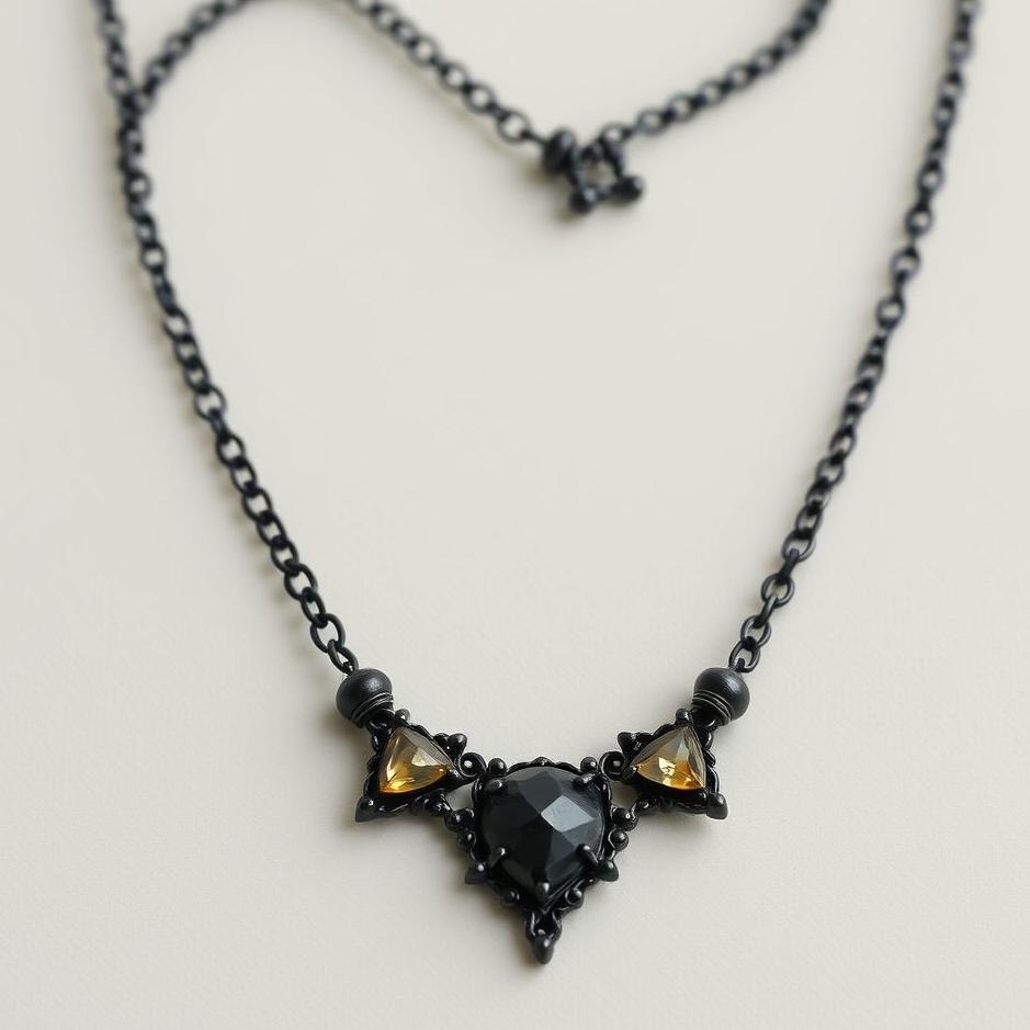 Dream : Blackened necklace in a dream