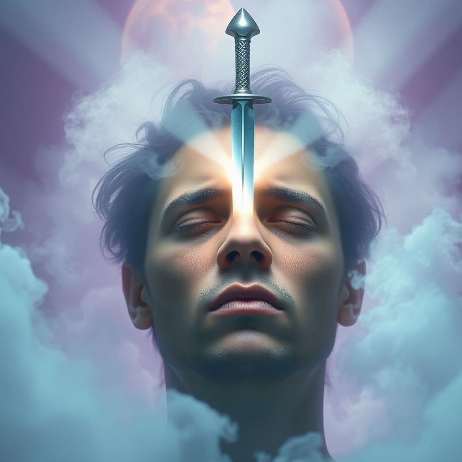 Dream : Blade from the forehead in the dream