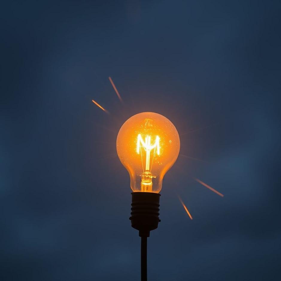 Dream : Blasting bulb in the dream