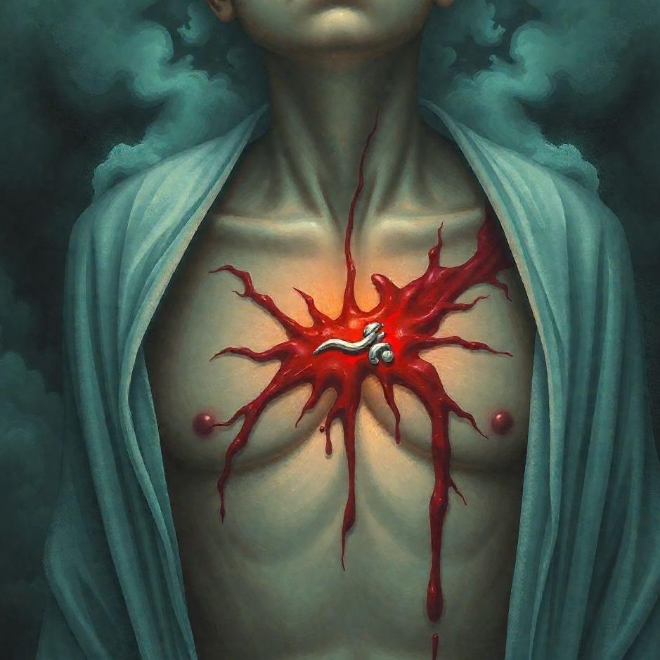 Dream : Bleeding chest in a dream