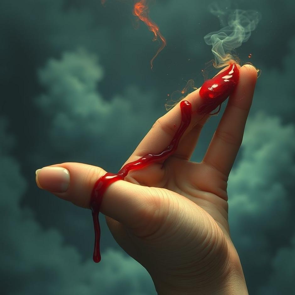 Dream : Bleeding finger in a dream