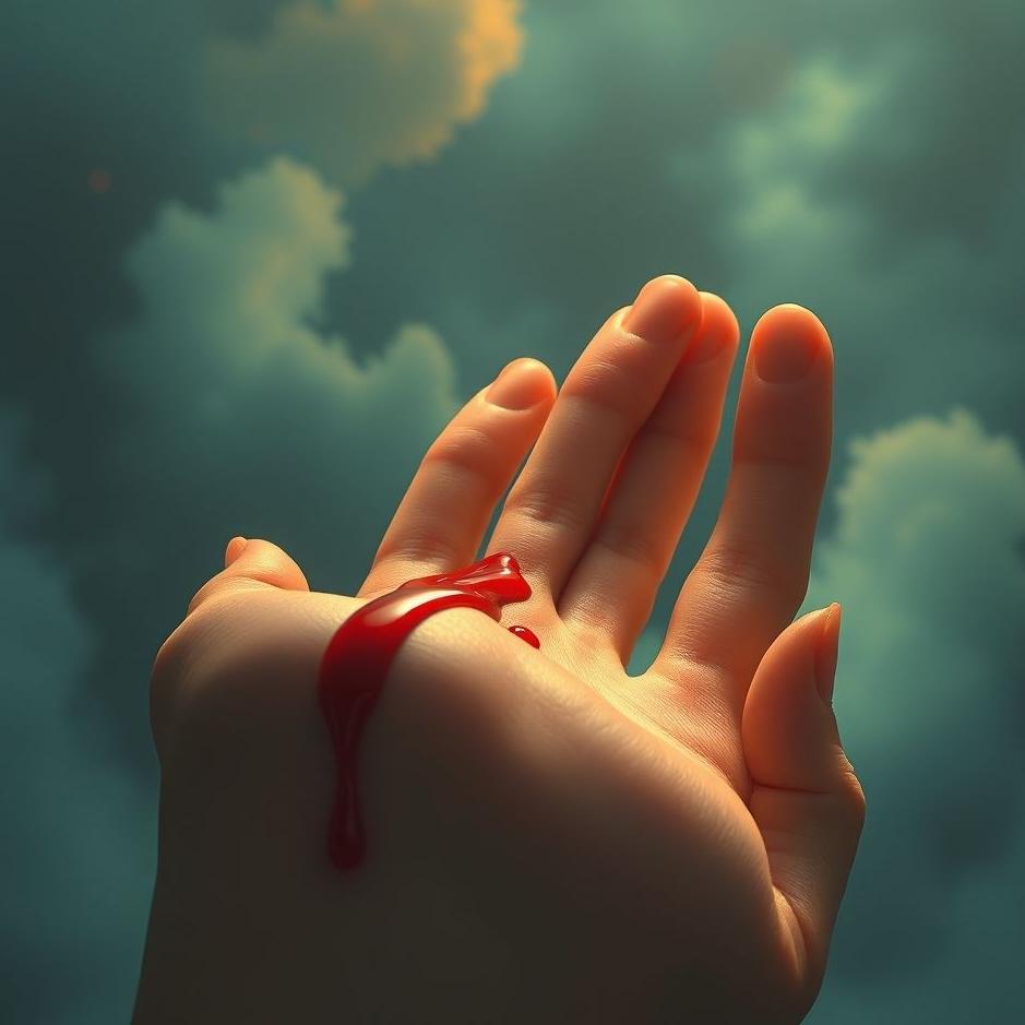 Dream : Bleeding fingertips in a dream