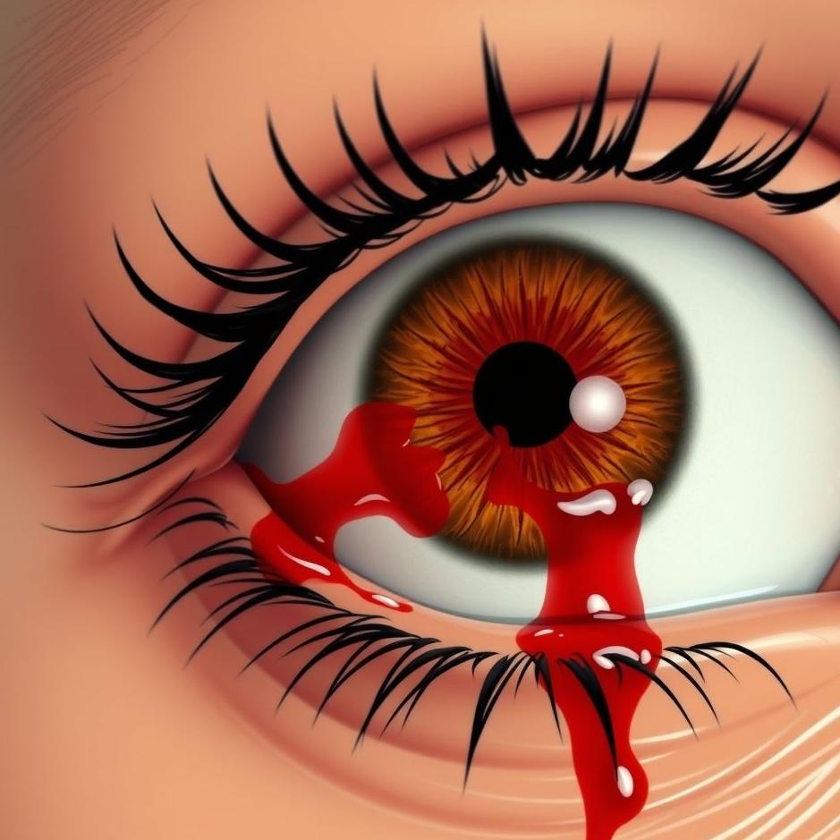 Dream : Bleeding from the eye